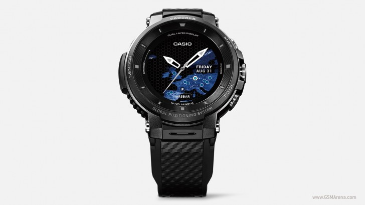 Защищенные умные часы Casio Pro Trek Smart WSD-F30 с Wear OS получили цветной и черно-белый экраны