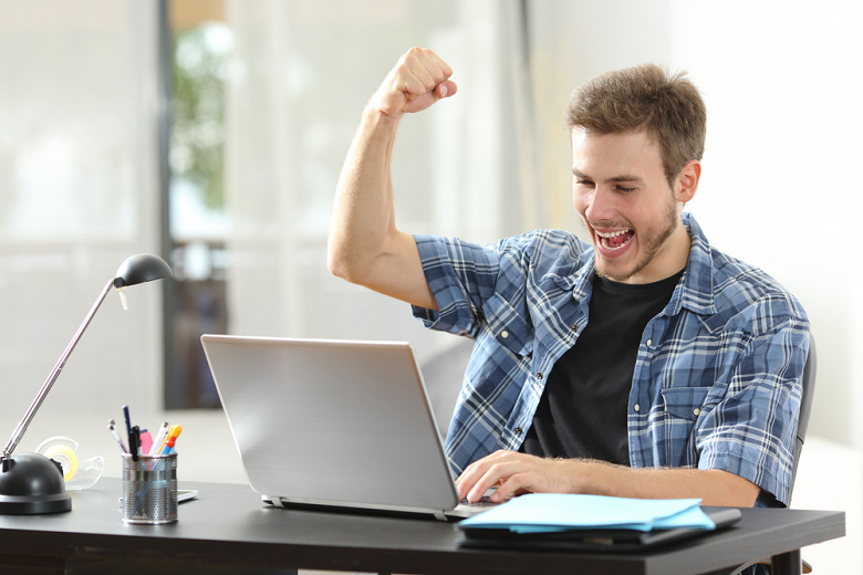 Happy PC user large