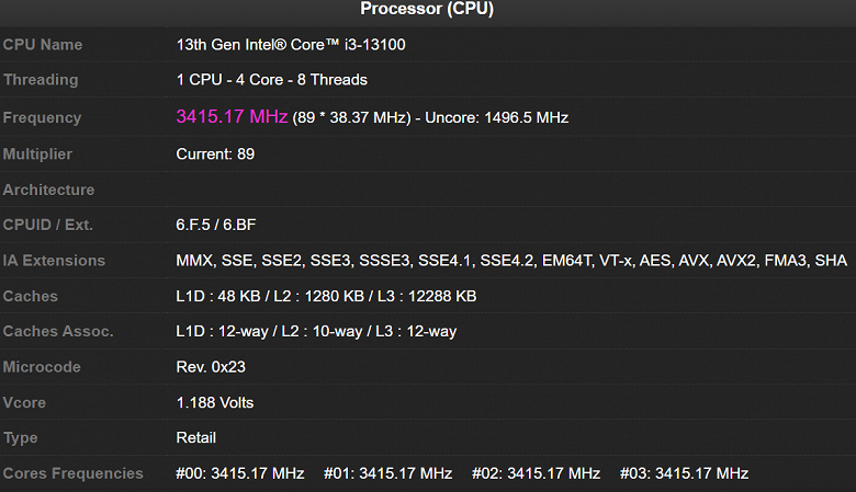 CORE i3 13100 SPECS large