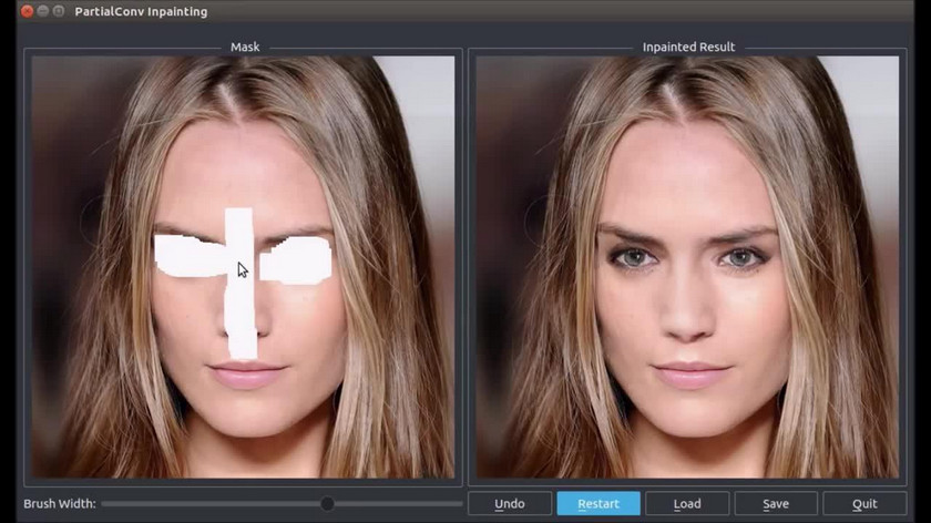 nvidia deep fill ai image reconstruct m