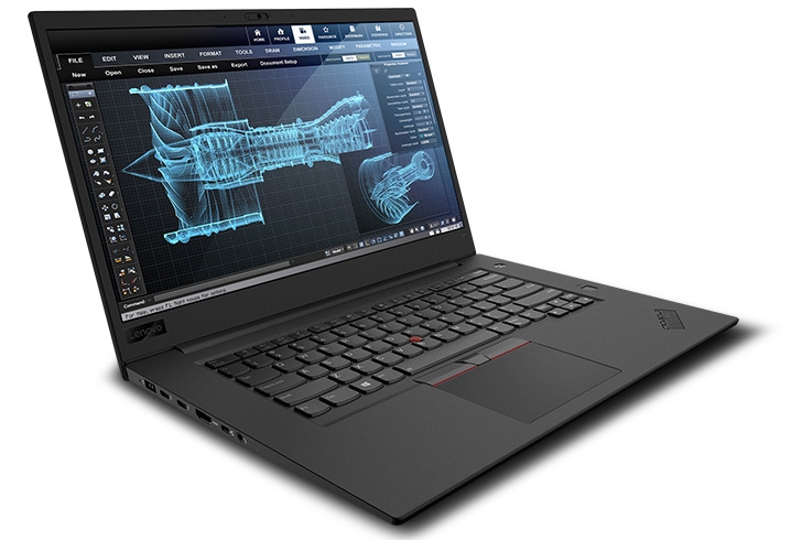 sm.05 Thinkpad P1 Hero facing right Engineering screen 31 08 18
