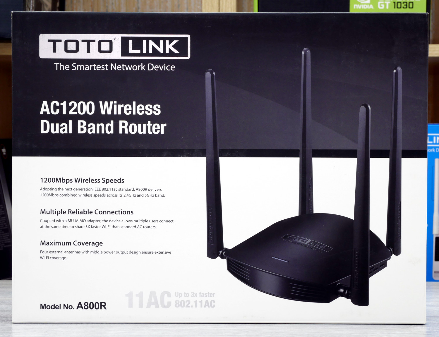 Обзор беспроводного маршрутизатора Totolink A800R и беспроводного усилителя сигнала Totolink EX1200M 