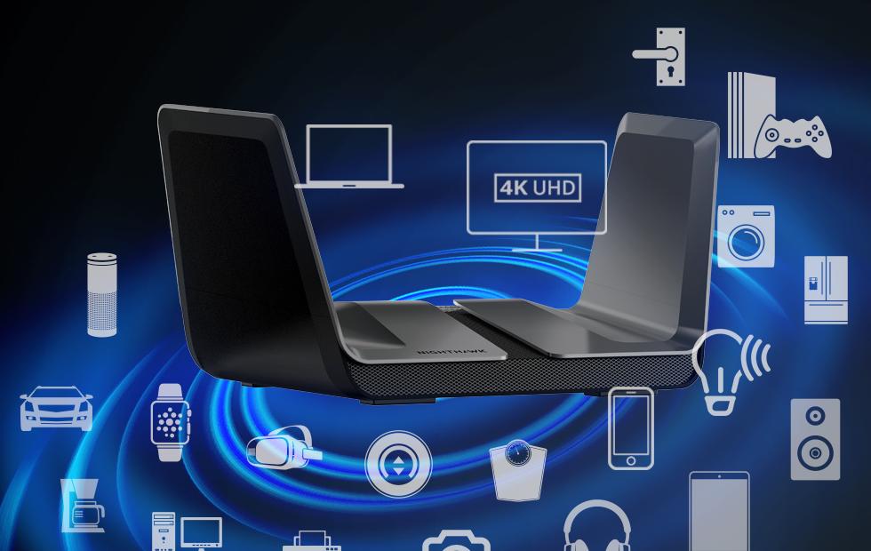 NETGEAR представила футуристичный Wi-Fi роутер Nighthawk AX8