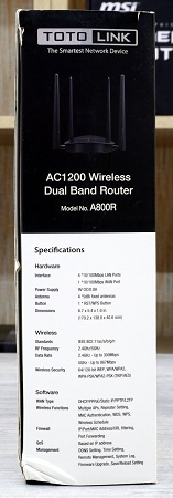Обзор беспроводного маршрутизатора Totolink A800R и беспроводного усилителя сигнала Totolink EX1200M 