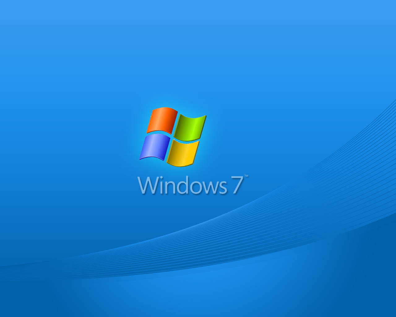 windows 7 wallpaper blue