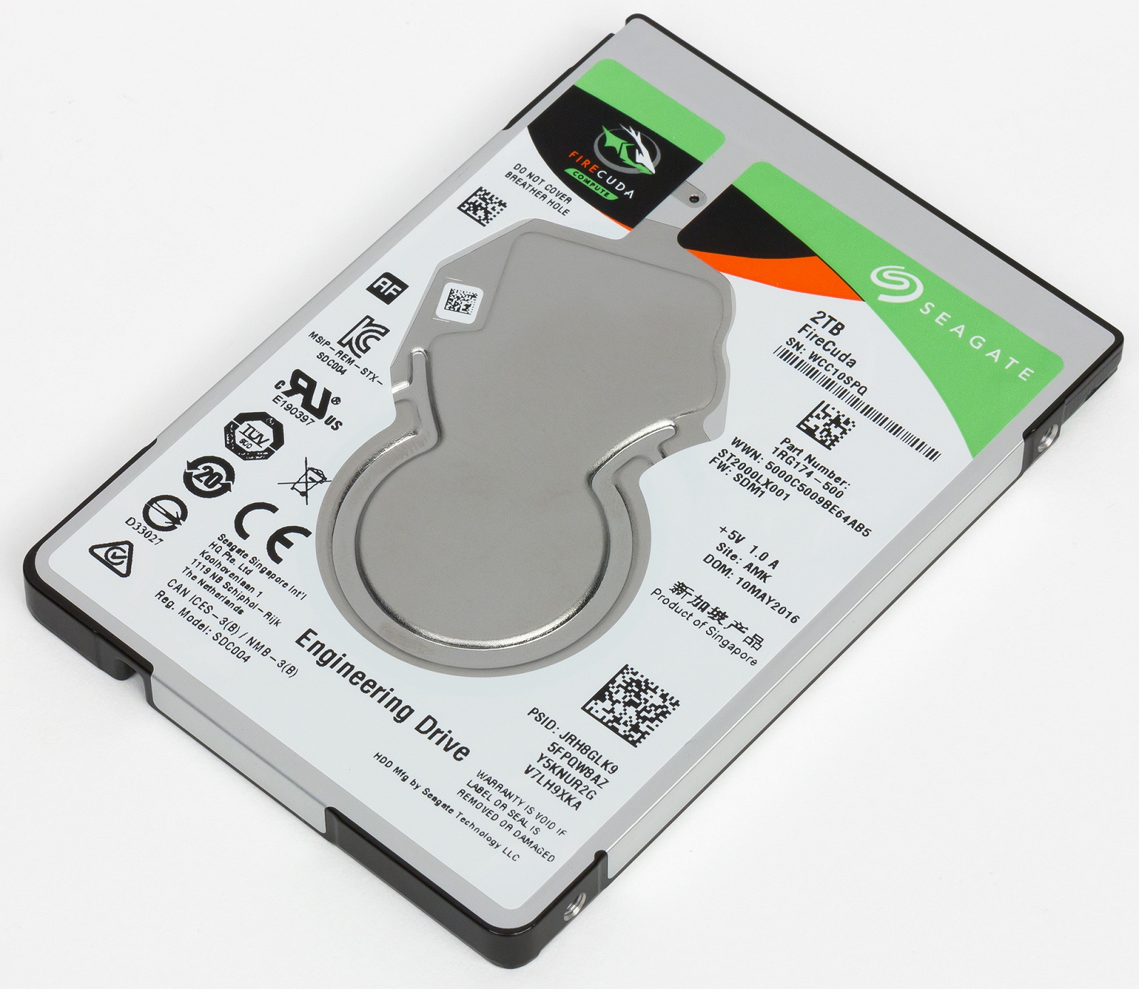 Ноутбучный винчестер Seagate FireCuda 2 ТБ: обзор и сравнение с моделями пяти-шестилетней давности